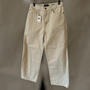 Dockers Jean Cut Pants, High Straight Fit Size 27 NWT